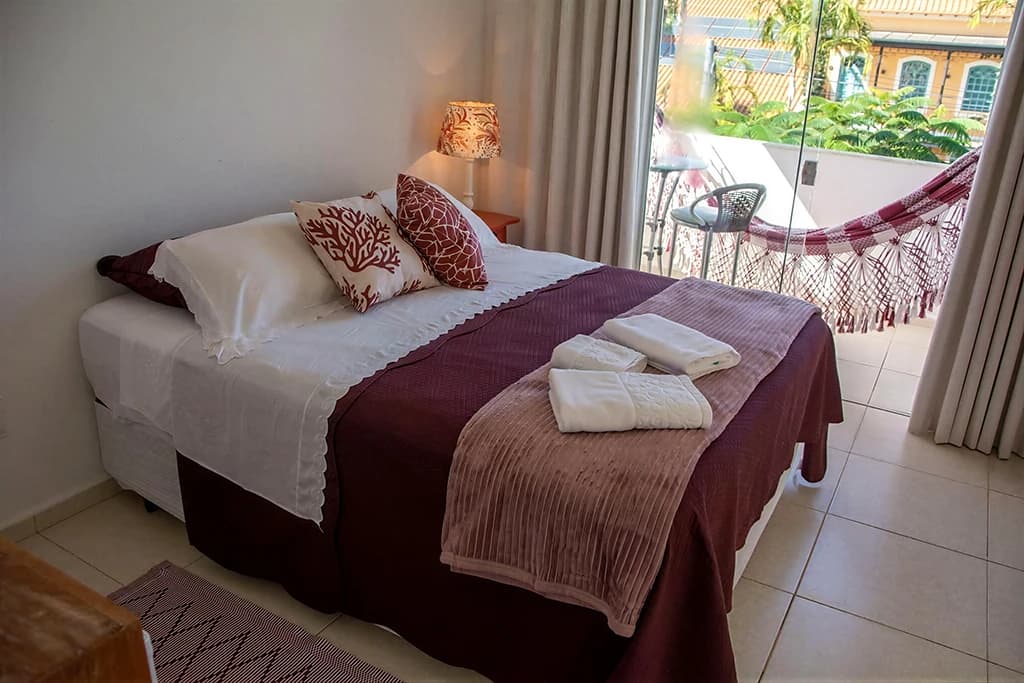 Quarto Duplo Deluxe com Varanda